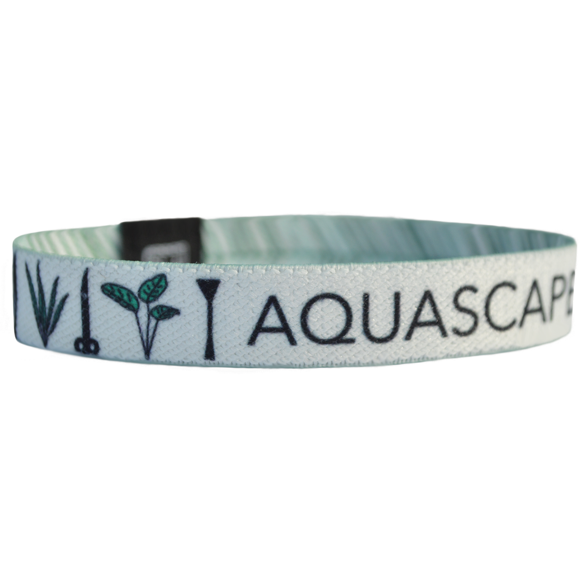 Tank Life Apparel Aquascaper bracelet featuring aquascaping tools and plants.