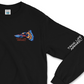 The Tank Life Apparel guppy design on a super comfortable long sleeve shirt. Colorful little fish.